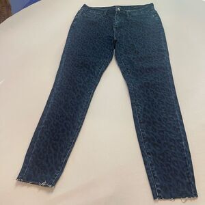 Leopard Print Women's Jeans
